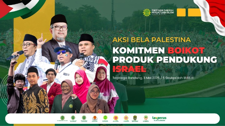 Aksi Bela Palestina, Persatuan Islam Kabupaten Cirebon Mengajak Turun Aksi