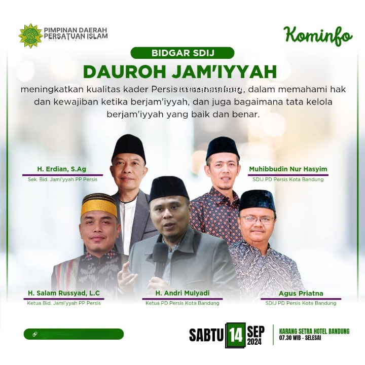 Dauroh Jamiyyah SDIJ PD PERSIS Kabupaten Cirebon